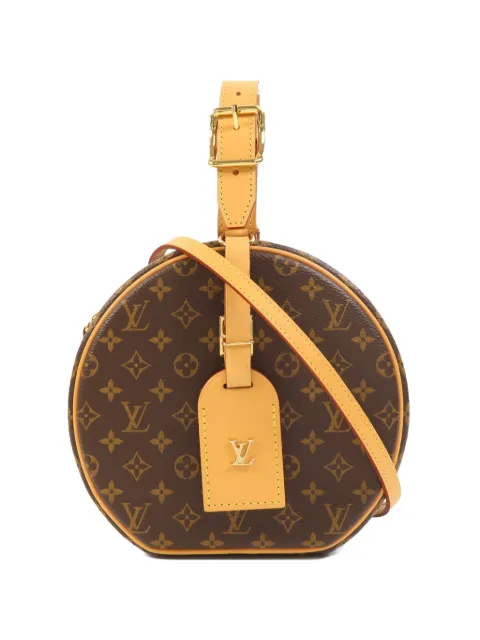 Louis Vuitton Pre-Owned Petite Boite Chapeau Monogram shoulder bag Brown M43514