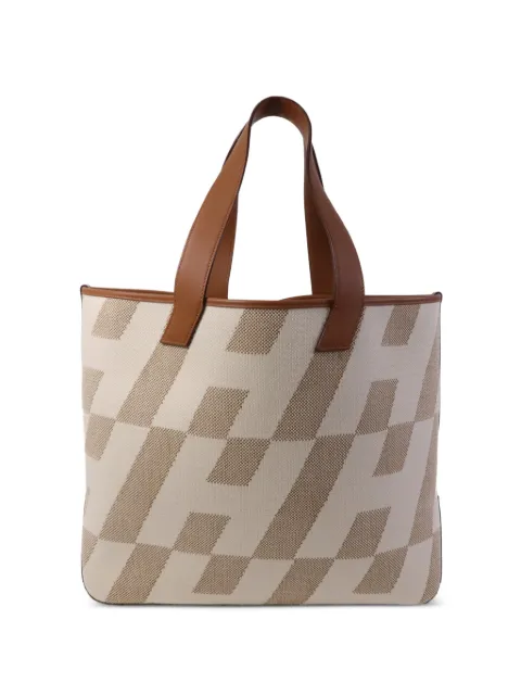 Hermès Pre-Owned Cabas H En Biais 40 tote bag Neutrals Z37