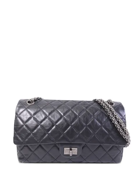 CHANEL Pre-Owned 2.55 leather shoulder bag Black A37587