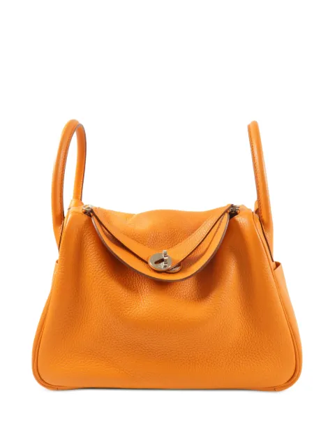 Hermès Pre-Owned Lindy 30 shoulder bag Orange P93PHW