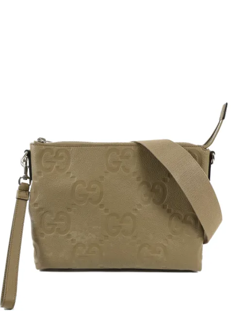 Gucci Pre-Owned Jumbo GG shoulder bag Neutrals 696009