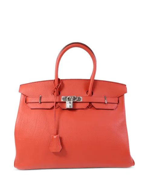 Hermès Pre-Owned Birkin 35 shoulder bag Orange PS3PHW