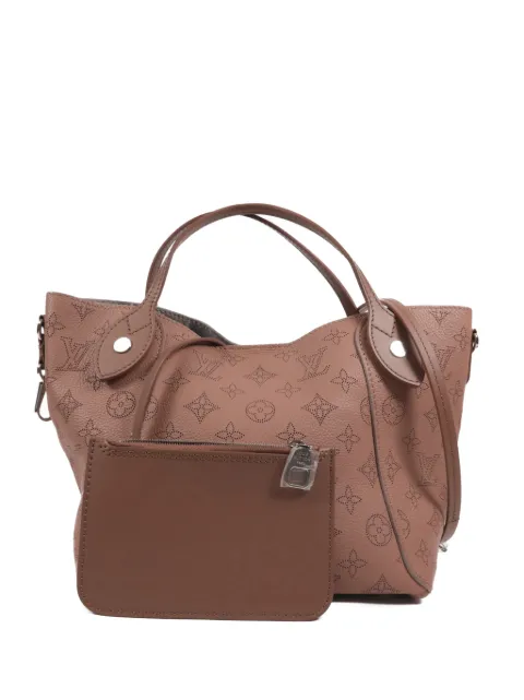 Louis Vuitton Pre-Owned Monogram Mahina Hina PM tote bag Pink M543523