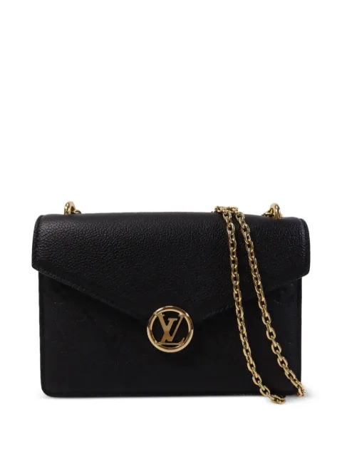 Louis Vuitton Pre-Owned Rosy Monogram Empreinte leather shoulder bag Black M13569