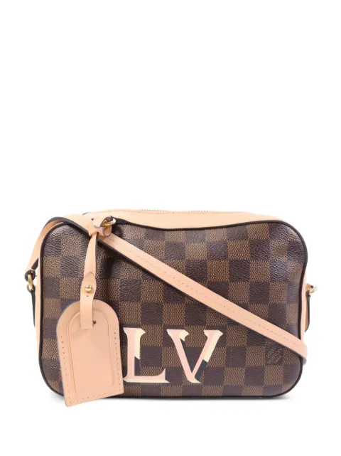 Louis Vuitton Pre-Owned Santa Monica Damier Ebène canvas shoulder bag Brown N40179