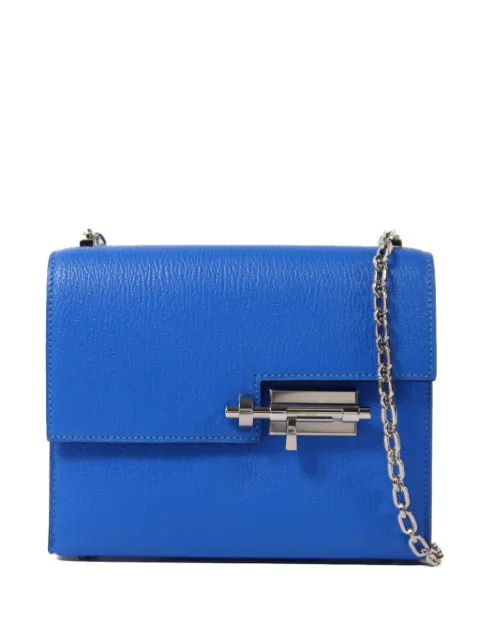Hermès Pre-Owned 2017 mini Verrou Chaine shoulder bag Blue AT7PHW
