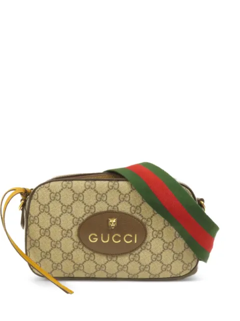 Gucci Pre-Owned Neo GG Supreme crossbody bag Neutrals 476466