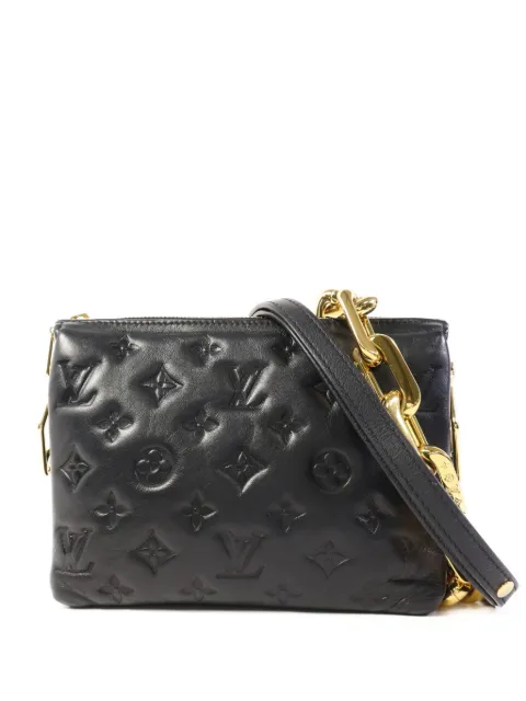 Louis Vuitton Pre-Owned BB Coussin Monogram shoulder bag Black M21259