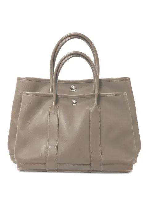 Hermès Pre-Owned TPM Garden Party tote bag Grey A8FPHW