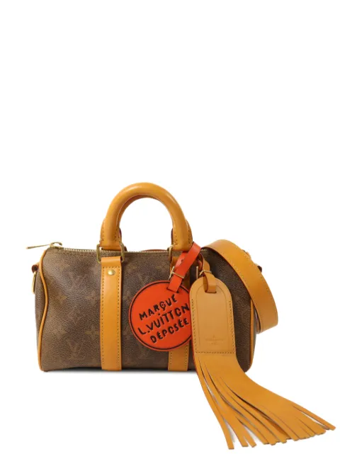 Louis Vuitton Pre-Owned Monogram Keepall Bandouliere 25 tote bag Brown M11542