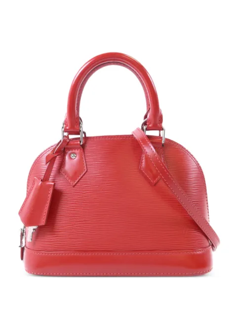 Louis Vuitton Pre-Owned Epi Alma BB leather tote bag Red M56204