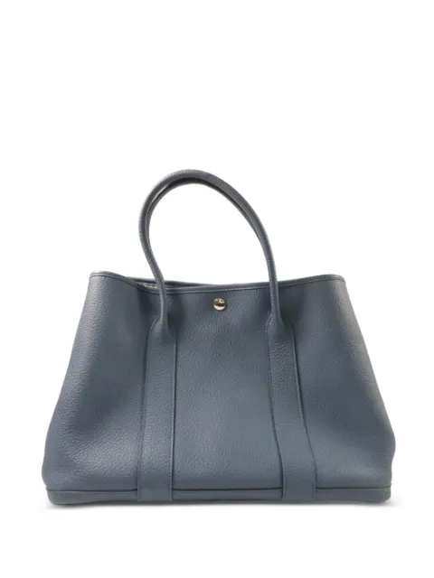 Hermès Pre-Owned 2015 PM Garden Party tote bag Blue TAZUREBLUE