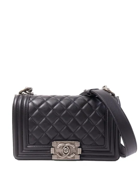 CHANEL Pre-Owned 20 Boy Chanel shoulder bag Black A67085