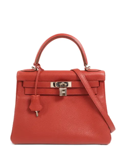 Hermès Pre-Owned 28 Kelly Togo tote bag Red RQ5
