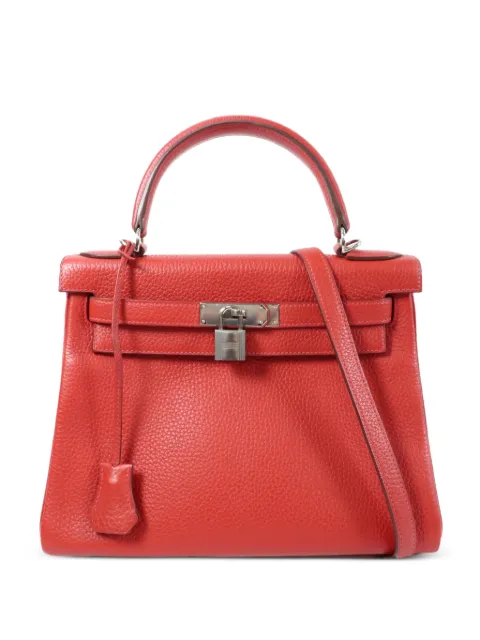 Hermès Pre-Owned Kelly 28 Togo tote bag Red AQ5PHW