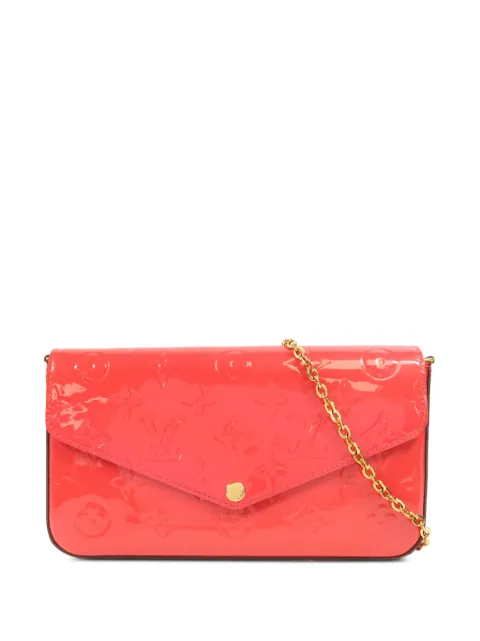 Louis Vuitton Pre-Owned Pochette Monogram Vernis crossbody bag Pink M61787