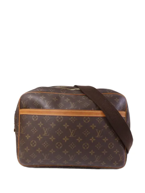 Louis Vuitton Pre-Owned GM Reporter Monogram shoulder bag Brown M45252