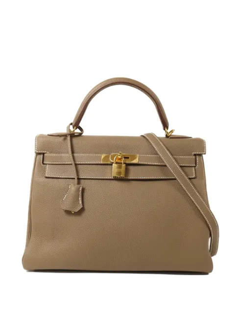 Hermès Pre-Owned 2016 Kelly 32 tote bag Grey XETOUPEGHW
