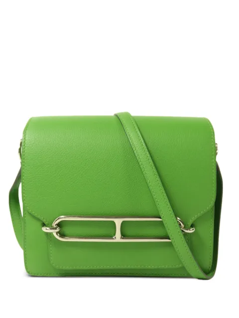 Hermès Pre-Owned mini Roulis shoulder bag Green BA8PHW