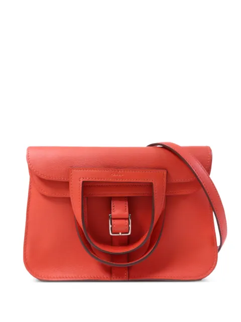 Hermès Pre-Owned mini Halzan shoulder bag Red CS5
