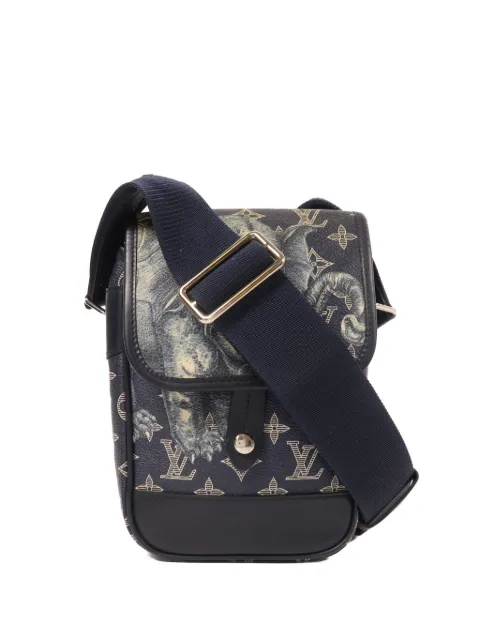 Louis Vuitton Pre-Owned 2017 BB Monogram Savannah messenger bag Blue M54246