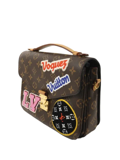 Louis Vuitton Pre-Owned Metis Monogram Patches shoulder bag Brown M43991
