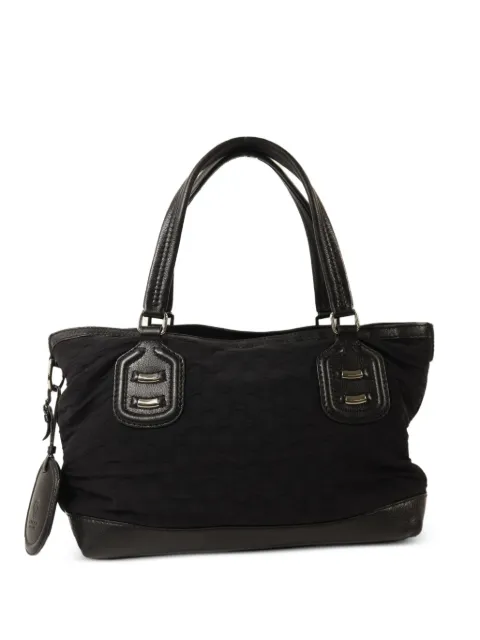 Gucci Pre-Owned GG pattern tote bag Black 241101