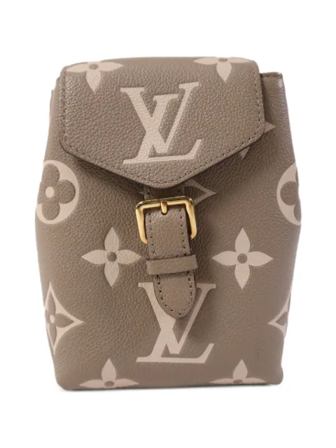 Louis Vuitton Pre-Owned tiny Monogram Empreinte backpack Neutrals M80738