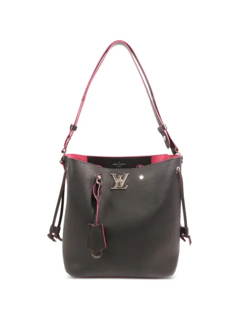 Louis Vuitton Pre-Owned Lockme Bucket bag Black M54677