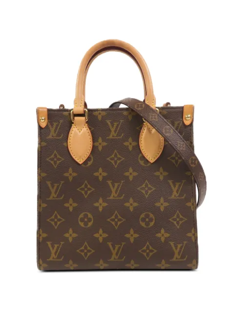 Louis Vuitton Pre-Owned BB Sac Plat Monogram houlder bag Brown M46265