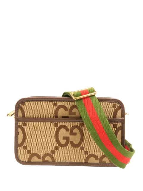 Gucci Pre-Owned mini Jumbo GG shoulder bag Brown 696075