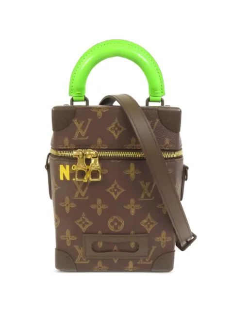 Louis Vuitton Pre-Owned 2022 Vertical Box Trunk bag Brown M59664
