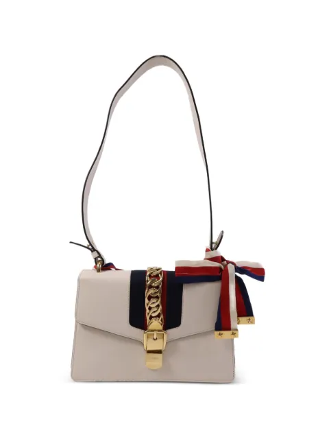 Gucci Pre-Owned Sylvie shoulder bag Neutrals 421882