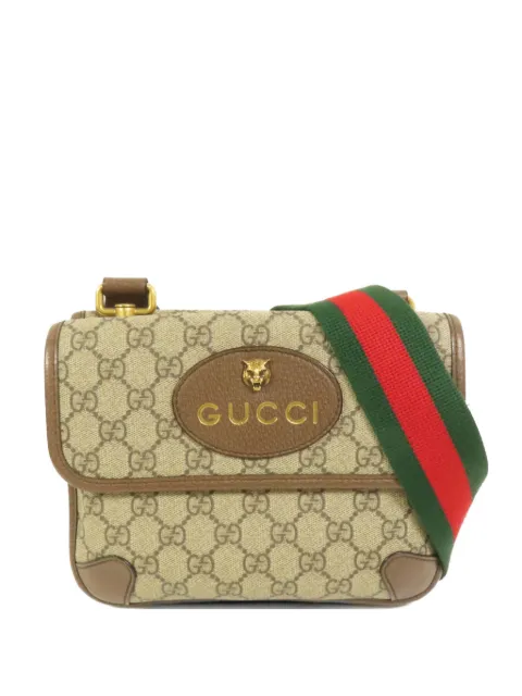 Gucci Pre-Owned GG canvas shoulder bag Neutrals 501050