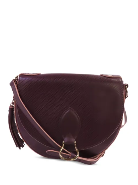 Louis Vuitton Pre-Owned Saint Cloud leather shoulder bag Purple M54157