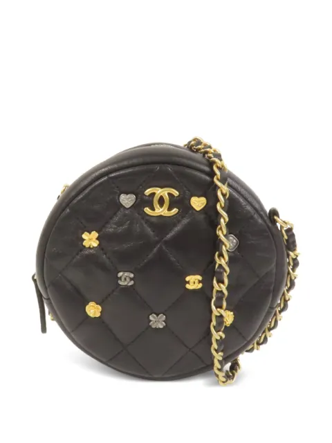 CHANEL Pre-Owned CC-charm shoulder bag Black A81620