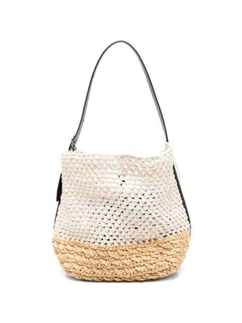 TOTEME medium belt-strap tote bag White 263WAL0138FB0647434