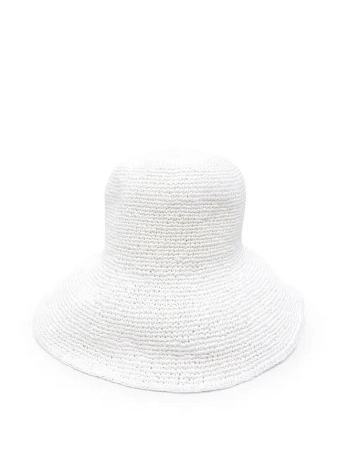 TOTEME woven sun hat White 253WSH0027FB0489047