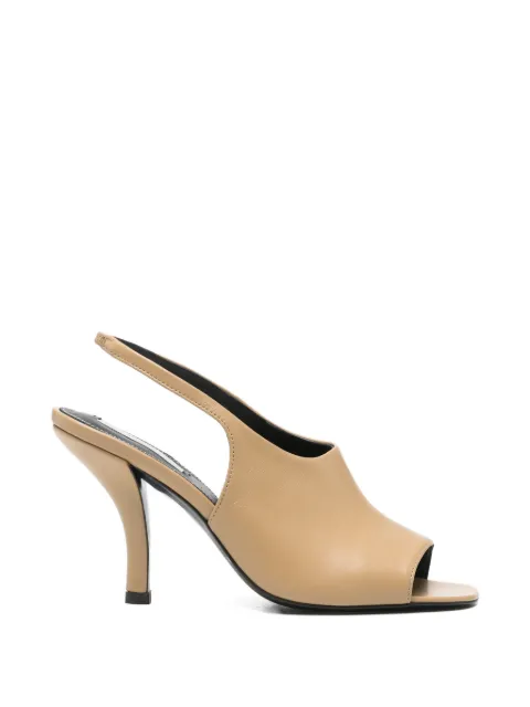 TOTEME slingback-strap sandals Neutrals 263WAS0321LE0210272