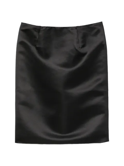 TOTEME Duchess midi pencil skirt Black 263WRB0424FB067