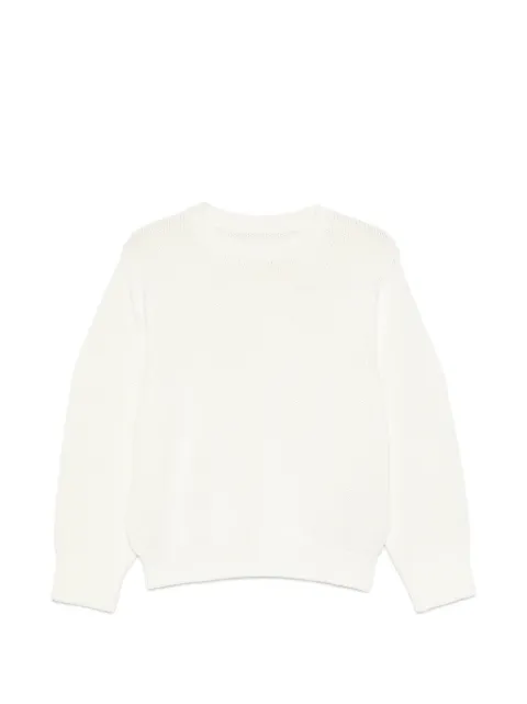 TOTEME oversized crew-neck sweater Neutrals 263WRT0851YA0294