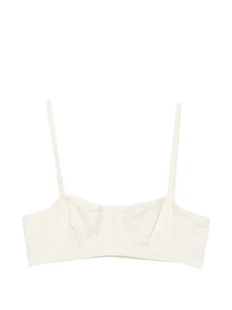TOTEME adjustable-strap bikini top Neutrals 263WRW0068FB0097116