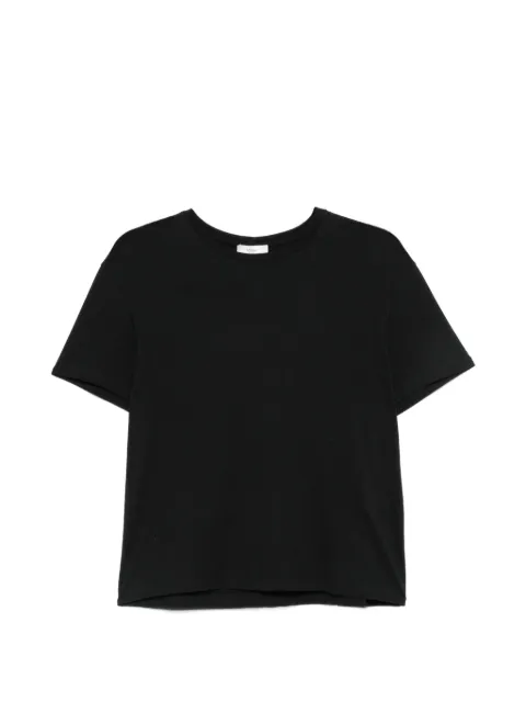 TOTEME Classic logo-embroidered T-shirt Black 263WRT0529FB0502001