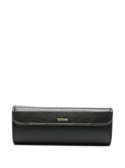 TOTEME leather lipstick case Black 263WAM0075LE0025001