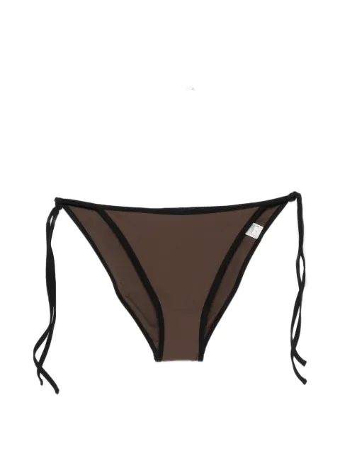TOTEME side-tie bikini bottoms Brown 242WSW1029FB0097427