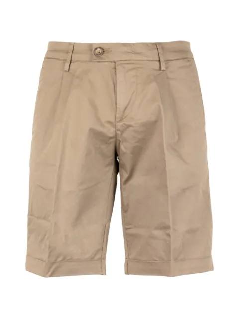 Re-Hash pleated turn-up shorts Neutrals BB37LS08600237