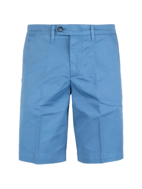 Re-Hash creased tailored shorts Blue BB33BW21041543