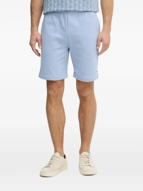 Lacoste logo-patch track shorts Blue GH9627