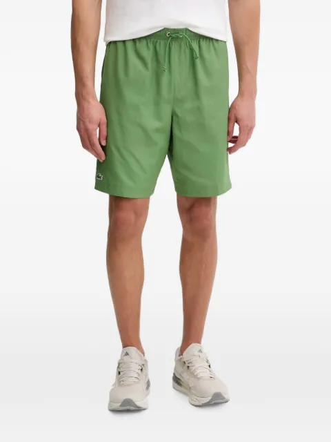 Lacoste logo-patch tennis shorts Green GH353T