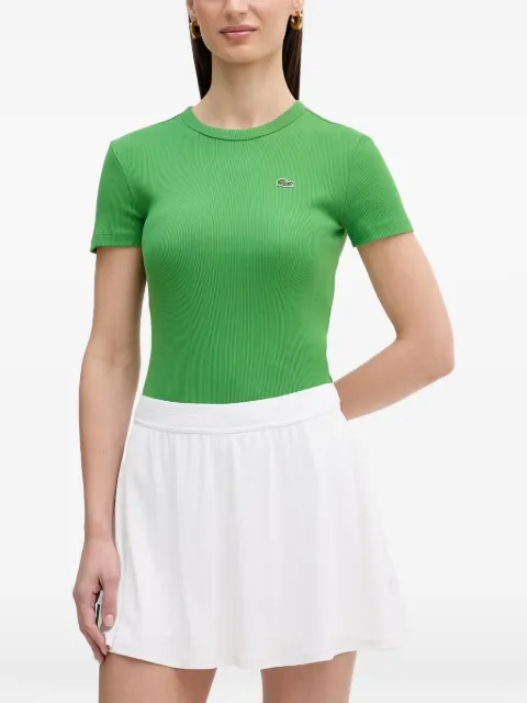 Lacoste logo-patch T-shirt Green TF5538